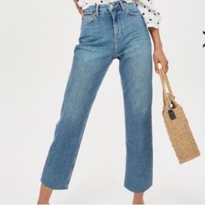 Topshop Petite Moto Jeans